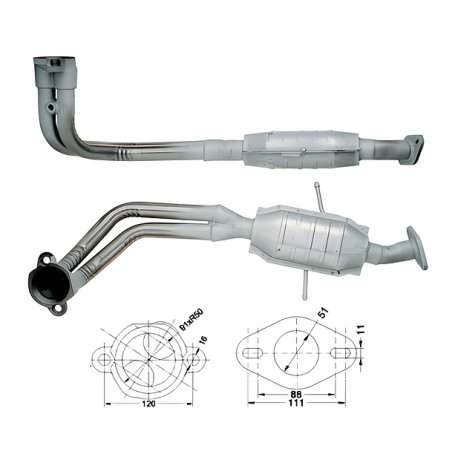 DPF a katalyzátory Magnaflow pre konkrétny model Magnaflow Katalyzátor na FORD | race-shop.sk