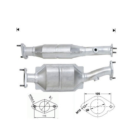DPF a katalyzátory Magnaflow pre konkrétny model Magnaflow Katalyzátor na FORD | race-shop.sk
