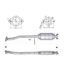 Magnaflow Katalyzátor na FORD