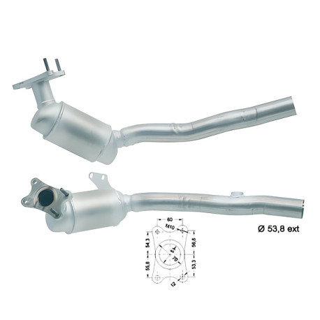 DPF a katalyzátory Magnaflow pre konkrétny model Magnaflow Katalyzátor na FORD | race-shop.sk