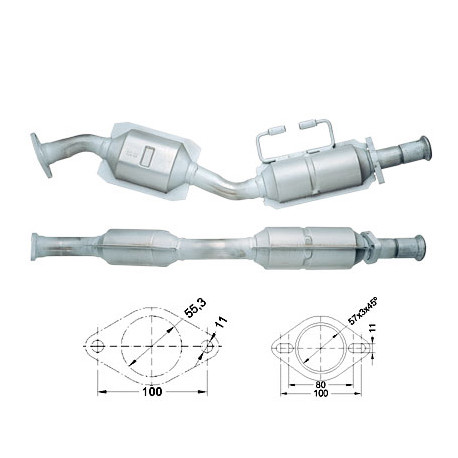DPF a katalyzátory Magnaflow pre konkrétny model Magnaflow Katalyzátor na FORD | race-shop.sk