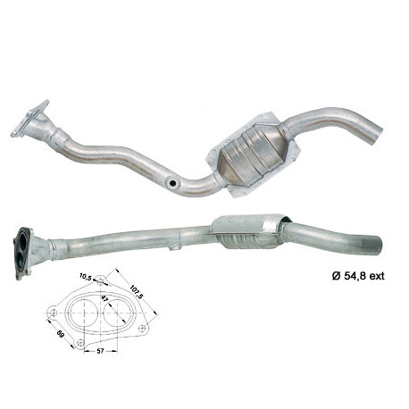 DPF a katalyzátory Magnaflow pre konkrétny model Magnaflow Katalyzátor na FORD | race-shop.sk