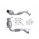 DPF a katalyzátory Magnaflow pre konkrétny model Magnaflow Katalyzátor na FORD | race-shop.sk