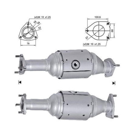 DPF a katalyzátory Magnaflow pre konkrétny model Magnaflow Katalyzátor na HONDA | race-shop.sk