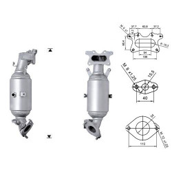 Magnaflow Katalyzátor na HONDA