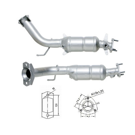 DPF a katalyzátory Magnaflow pre konkrétny model Magnaflow Katalyzátor na HONDA | race-shop.sk