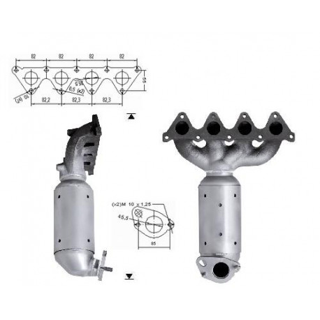 DPF a katalyzátory Magnaflow pre konkrétny model Magnaflow Katalyzátor na HYUNDAI | race-shop.sk