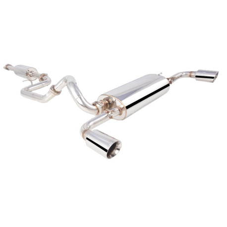 Výfukové systémy XFORCE XFORCE 76 mm cat-back výfukový systém pre MAZDA 3 2008-2013 MPS (BL) MAZDASPEED | race-shop.sk