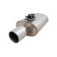 Univerzálne tlmiče s klapkou Varex exhaust valve muffler 6"x10"x15" Flanged Inlet 3", Single-Wall Tip 4" | race-shop.sk