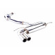 Výfukové systémy XFORCE XFORCE 76 mm cat-back výfukový systém pre VOLKSWAGEN GOLF 2005-2009 GTI MK 5 | race-shop.sk