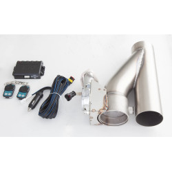 Electric Exhaust Cut Out Kit with Varex Remote 76mm