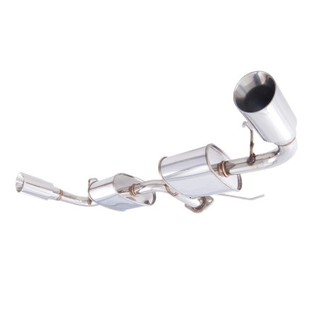 Výfukové systémy XFORCE XFORCE 63 mm axle-back výfukový systém pre MITSUBISHI LANCER 2007-2016 CJ | race-shop.sk