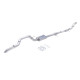 Výfukové systémy XFORCE XForce 3" Turbo-Back System + High-Flow Catalytic Converter | race-shop.sk