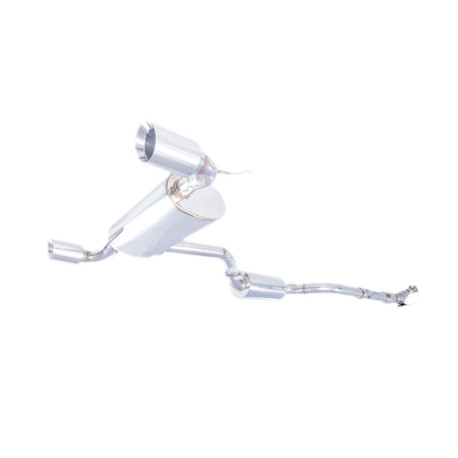 Výfukové systémy XFORCE XFORCE 76 mm cat-back výfukový systém pre FORD FOCUS 2006-2011 ST | race-shop.sk