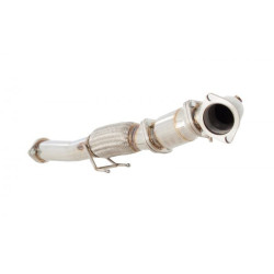 3" Downpipe with High-Flow Catalytic Converter (track only) for FORD FOCUS 2016-2018 RS 4WD