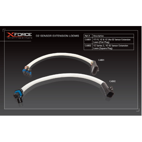 Adaptéry a Lambda sondy XFORCE predlžovací kábel lambda sondy (plochý konektor, GM LS1) | race-shop.sk