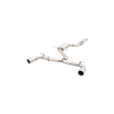 Výfukové systémy XFORCE XForce 3" Cat-Back System for VOLKSWAGEN GOLF 2013-2020 GTI MK 7 & 7.5 | race-shop.sk