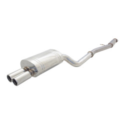XForce 3" Cat-Back System + Oval Twin-Tip Muffler for SUBARU IMPREZA 1994-2007 WRX-STI GC GD GG