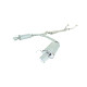 Výfukové systémy XFORCE 2.25" Cat-Back System for LEXUS IS 2009-2013 IS350 SEDAN | race-shop.sk