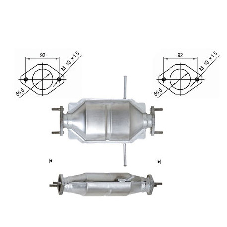 DPF a katalyzátory Magnaflow pre konkrétny model Magnaflow Katalyzátor na KIA | race-shop.sk