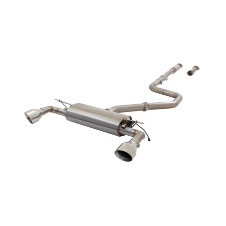 Výfukové systémy XFORCE XForce 3" Cat-Back System + Varex Muffler for HYUNDAI I30 2021- N PDe.4 2.0L Turbo | race-shop.sk