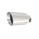 S jedným výstupom XFORCE 2.5″ Vstup 3″ Round Long Tip, Stainless SteelUniverzálna koncovka výfuku XFORCE s priemerom vstupu 2.5″ a okrúhlym predĺž | race-shop.sk