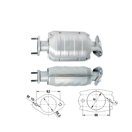 DPF a katalyzátory Magnaflow pre konkrétny model Magnaflow Katalyzátor na KIA | race-shop.sk