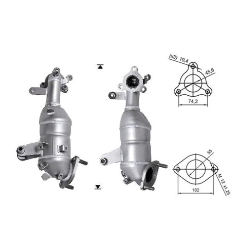 DPF a katalyzátory Magnaflow pre konkrétny model Magnaflow Katalyzátor na KIA | race-shop.sk