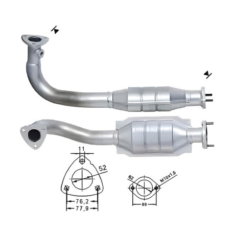 DPF a katalyzátory Magnaflow pre konkrétny model Magnaflow Katalyzátor na KIA | race-shop.sk