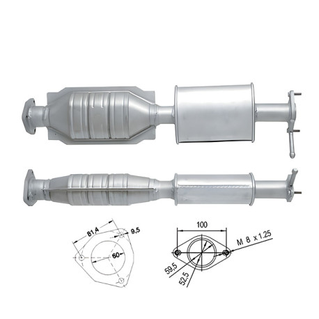 DPF a katalyzátory Magnaflow pre konkrétny model Magnaflow Katalyzátor na LANCIA | race-shop.sk