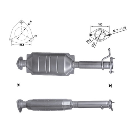 DPF a katalyzátory Magnaflow pre konkrétny model Magnaflow Katalyzátor na LANCIA | race-shop.sk