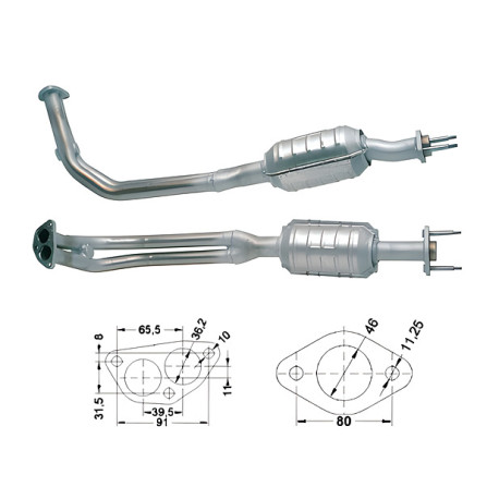 DPF a katalyzátory Magnaflow pre konkrétny model Magnaflow Katalyzátor na LANCIA | race-shop.sk