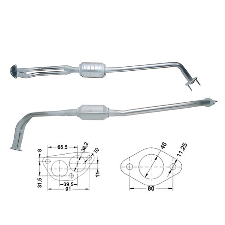 DPF a katalyzátory Magnaflow pre konkrétny model Magnaflow Katalyzátor na LANCIA | race-shop.sk