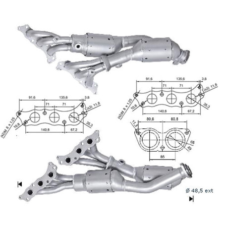 DPF a katalyzátory Magnaflow pre konkrétny model Magnaflow Katalyzátor na LEXUS | race-shop.sk