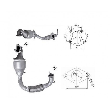 DPF a katalyzátory Magnaflow pre konkrétny model Magnaflow Katalyzátor na MAZDA | race-shop.sk