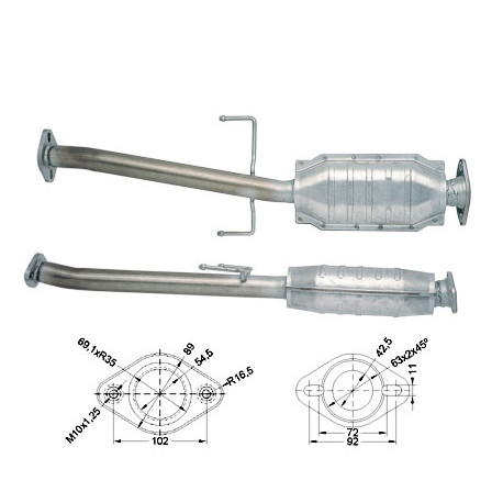 DPF a katalyzátory Magnaflow pre konkrétny model Magnaflow Katalyzátor na MAZDA | race-shop.sk