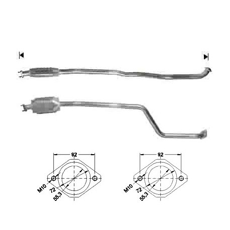 DPF a katalyzátory Magnaflow pre konkrétny model Magnaflow Katalyzátor na MAZDA | race-shop.sk