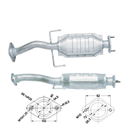 DPF a katalyzátory Magnaflow pre konkrétny model Magnaflow Katalyzátor na MAZDA | race-shop.sk