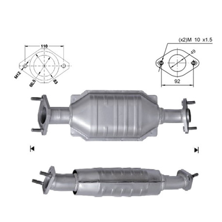 DPF a katalyzátory Magnaflow pre konkrétny model Magnaflow Katalyzátor na MAZDA | race-shop.sk