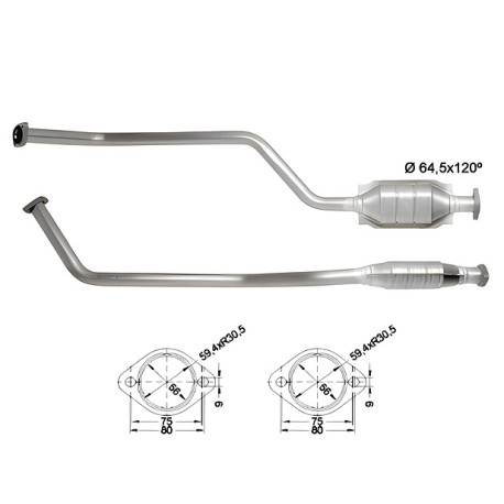 DPF a katalyzátory Magnaflow pre konkrétny model Magnaflow Katalyzátor na MERCEDES | race-shop.sk