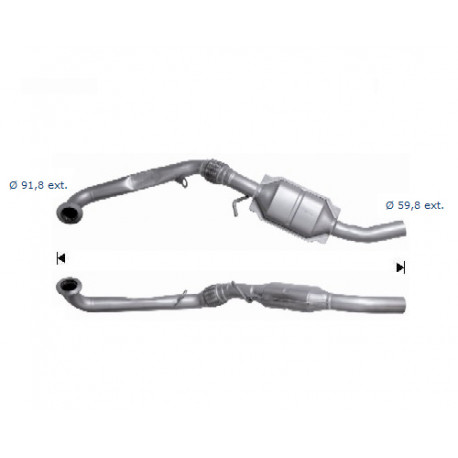 DPF a katalyzátory Magnaflow pre konkrétny model Magnaflow Katalyzátor na MERCEDES | race-shop.sk