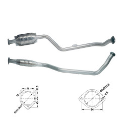 Magnaflow Katalyzátor na MERCEDES