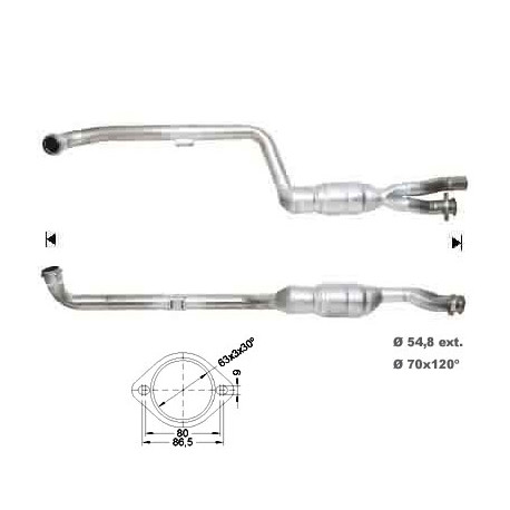 DPF a katalyzátory Magnaflow pre konkrétny model Magnaflow Katalyzátor na MERCEDES | race-shop.sk