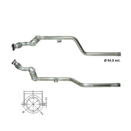 DPF a katalyzátory Magnaflow pre konkrétny model Magnaflow Katalyzátor na MERCEDES | race-shop.sk