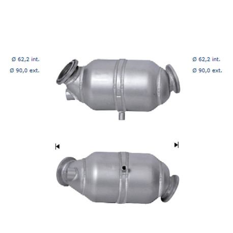 DPF a katalyzátory Magnaflow pre konkrétny model Magnaflow Katalyzátor na MERCEDES | race-shop.sk