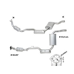 Magnaflow Katalyzátor na MERCEDES