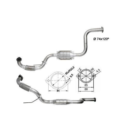 DPF a katalyzátory Magnaflow pre konkrétny model Magnaflow Katalyzátor na MERCEDES | race-shop.sk
