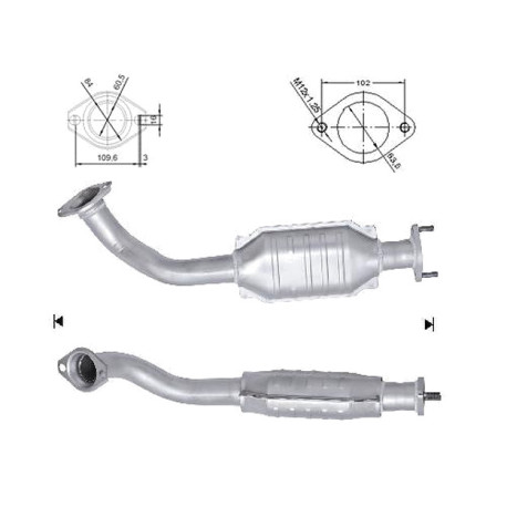 DPF a katalyzátory Magnaflow pre konkrétny model Magnaflow Katalyzátor na MITSUBISHI | race-shop.sk