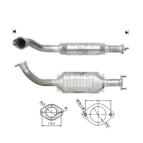 DPF a katalyzátory Magnaflow pre konkrétny model Magnaflow Katalyzátor na MITSUBISHI | race-shop.sk