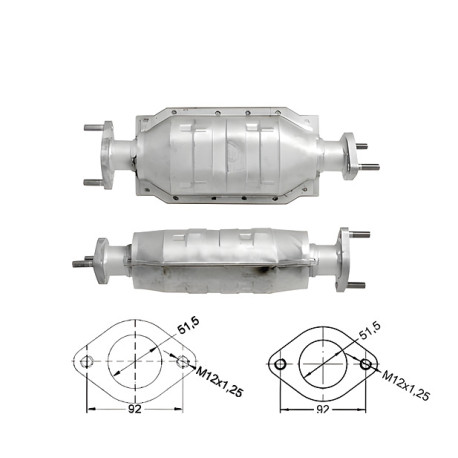 DPF a katalyzátory Magnaflow pre konkrétny model Magnaflow Katalyzátor na MITSUBISHI | race-shop.sk